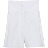 PRADA Poplin Shorts Casual Shorts Women's White