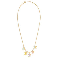 CELINE Brass Necklaces Women's Gold