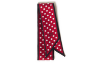 MIU MIU Silk Scarves Women's Red