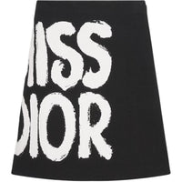 DIOR SS24 Casual Short Skirts Women's Black