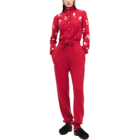 CHANEL NEIGE Ski Series 24 New Fall And Winter Arrivals Jumpsuit Women's Red