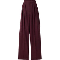 SAINT LAURENT Casual Pants Women's Burgundy