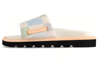 LOUIS VUITTON Slip-Resistant Slide Slippers Women's Light Pink