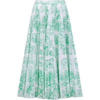 DIOR Casual Long Skirts Women's Green