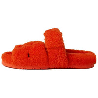 HERMES Chypre Slide Slippers Women's Orange