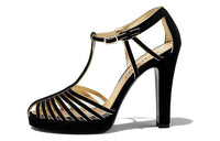 CHANEL High Heels Women's Low-Top Black