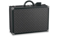 LOUIS VUITTON Canvas Hard Case Unisex Black