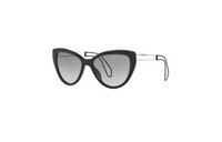 MIU MIU Cat Eye Sunglasses Women's Black
