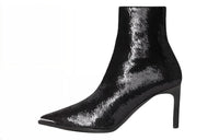 CELINE Ankle Boots 8cm Women's Black