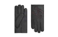HERMES Gloves Men Black