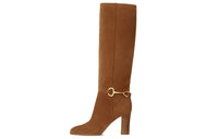 CELINE Claude Knee-high Boots Women's Brown