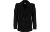 SAINT LAURENT Double-breasted Wool