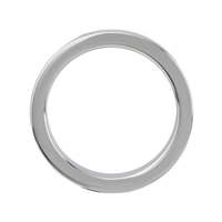 LOUIS VUITTON Metal Rings Men's Silver