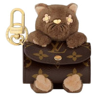 LOUIS VUITTON Lv Cute Cat Pouch Earphone Case
