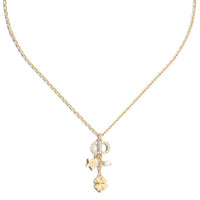 DIOR Metal Necklaces Women's Gold