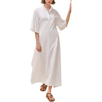 HERMES SS24 Long-Sleeved Dresses Women's White