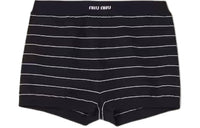 MIU MIU Viscose Shorts Underpants Women's Marine Blue