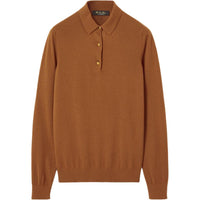 Loro Piana Polo Shirt Women's Deep Camel