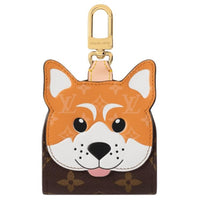 LOUIS VUITTON Leather Bag Accessories Women's Brown