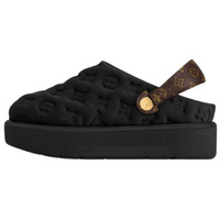 LOUIS VUITTON Aspen Casual Single Shoes Women's Black