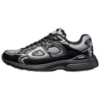 DIOR B30 Low-Top Casual Shoes Men's Black Gray Color