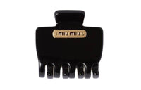 MIU MIU Hair Clips Women's Black