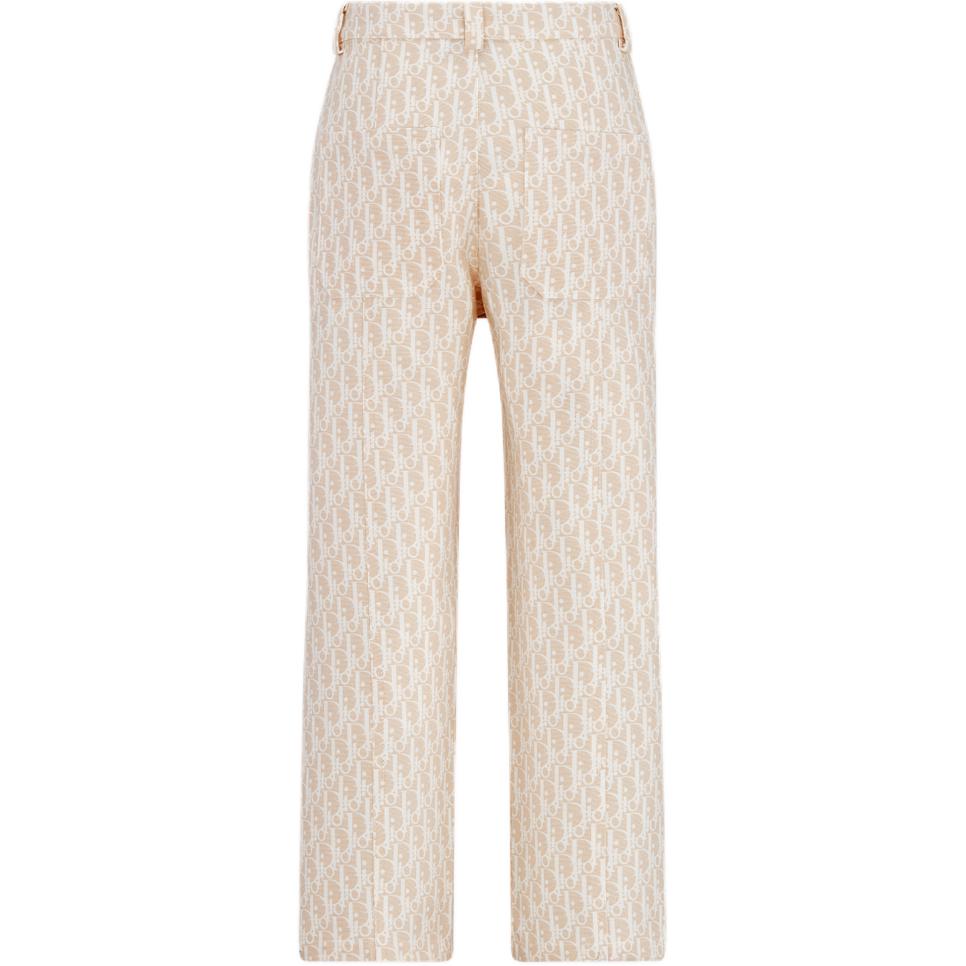 Kids' DIOR Knitted Sweatpants FW24 Beige