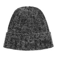 SAINT LAURENT Logo Plaque Knitted Beanie