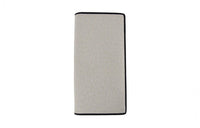 LOUIS VUITTON Brazza Taiga Leather Wallet Women's Gray