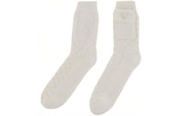 LOUIS VUITTON x FEIDONG SS24 Mid-Calf Socks Unisex 1 Pack White