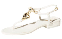CHANEL Strap Sandals Women's White