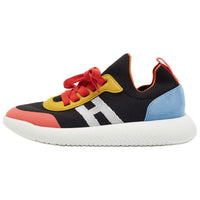 HERMES Crew Wear-Resistant Low-Top Casual Shoes Men's Black