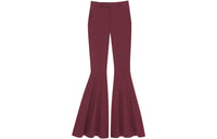 SAINT LAURENT Casual Pants Women's Burgundy