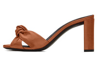 SAINT LAURENT Bianca Heeled Mules Women's