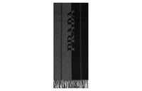 PRADA Logo jacquard Wool Scarf