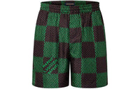 LOUIS VUITTON Damier Silk Shorts