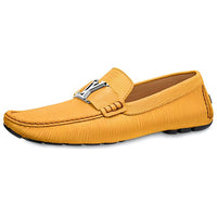 LOUIS VUITTON Monte Carlo Casual Single Shoes Women's Yellow