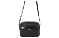 SAINT LAURENT Leather Shoulder Bag, Crossbody Bag Men's Black