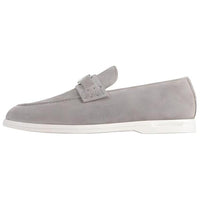 LOUIS VUITTON Estate Loafers Men's Gray