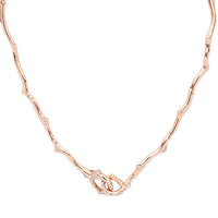 DIOR 18K Rose Gold Necklaces Women's Rose Gold