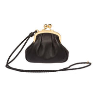 MIU MIU Sheepskin Clutch Mini Women's Black