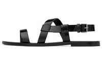 SAINT LAURENT Jean Casual Slippers 0.5cm Men's Black