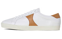 CELINE Triomphe Stylish Skateboarding Shoes Women's White Umber