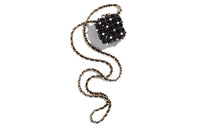 CHANEL Glass Beads Evening Bag, Crossbody Bag, Shoulder Bag Mini Women's