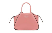 PRADA Leather One Shoulder Handbags Women's Pink