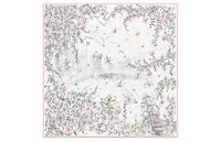 DIOR Silk Scarves Women's White