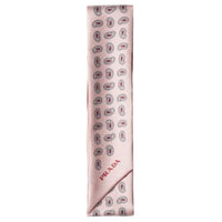 PRADA Silk Scarves Women's Rose Pink