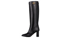 DIOR Empreinte Knee-High Boots 8cm Women's Black