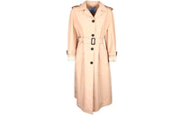 PRADA Trench Coats Women's Khaki
