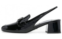 PRADA Chunky Heel High Heels 4.5cm Women's Black